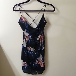 Floral bodycon dress